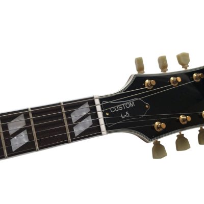 Custom Crown L5 Byrdland Wine Red Metallic Fhole Hollow Body Jazz Guitar - Image 2