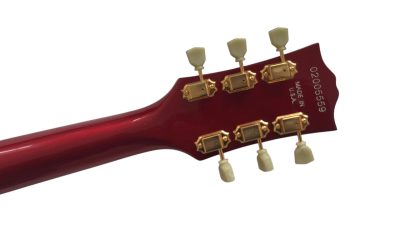 Custom Crown L5 Byrdland Wine Red Metallic Fhole Hollow Body Jazz Guitar - Image 3