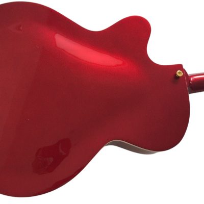 Custom Crown L5 Byrdland Wine Red Metallic Fhole Hollow Body Jazz Guitar - Image 4
