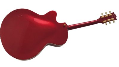 Custom Crown L5 Byrdland Wine Red Metallic Fhole Hollow Body Jazz Guitar - Image 5