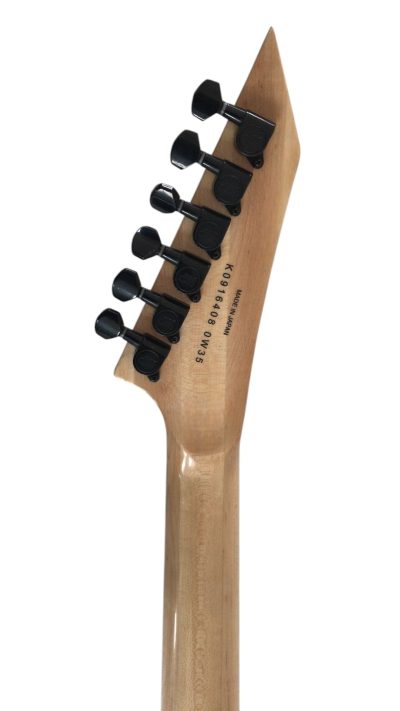 Custom Obsidian Kirk Hammett Ouija Black Guitar - Image 5