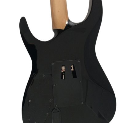 Custom Obsidian Kirk Hammett Ouija Black Guitar - Image 8