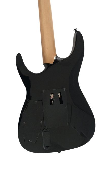 Custom Obsidian Kirk Hammett Ouija Black Guitar - Image 8