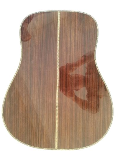 Custom Vertex D45 Natural Aged Amber Yellow Solid Spruce Top Acoustic Fishman Pickups Guitar - Image 9