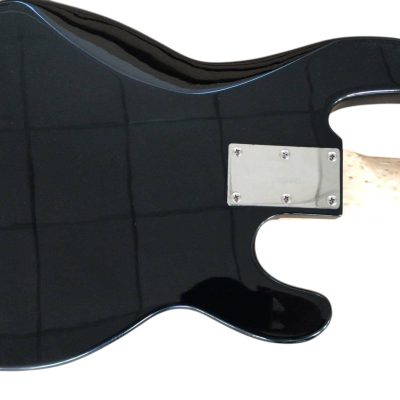Custom Aether Sting Black 5 String 1 Pickup Bass - Image 5