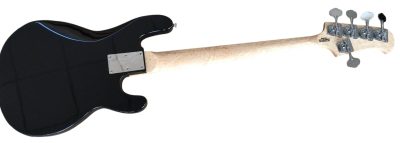 Custom Aether Sting Black 5 String 1 Pickup Bass - Image 6