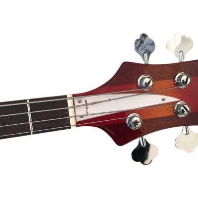 Custom Nova 4001 Psychedelic Paul McCartney Cherry Fireglo 4 String Bass - Image 4