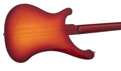 Custom Nova 4003 Psychedelic Paul McCartney Cherry Fireglo 4 String Bass - Image 5