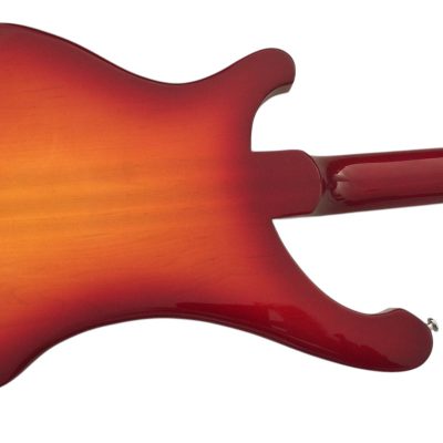 Custom Nova 4001 Psychedelic Paul McCartney Cherry Fireglo 4 String Bass - Image 5