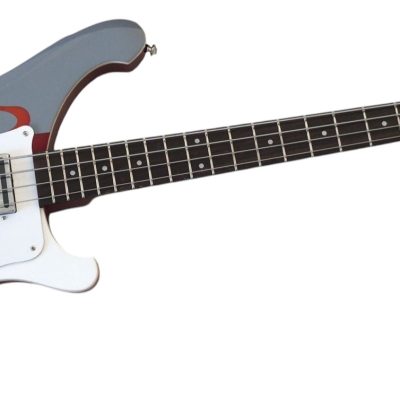 Custom Nova 4001 Psychedelic Paul McCartney Cherry Fireglo 4 String Bass - Image 6