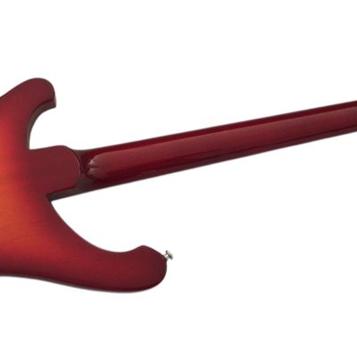 Custom Nova 4001 Psychedelic Paul McCartney Cherry Fireglo 4 String Bass - Image 8