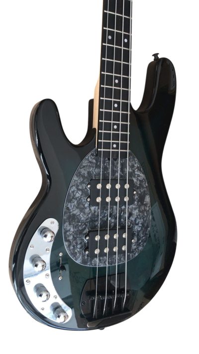 Custom Aether Ernie Sting Blackburst Teal 4 String Bass
