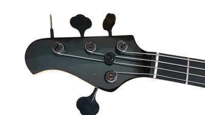 Custom Aether Ernie Sting Blackburst Teal 4 String Bass - Image 3