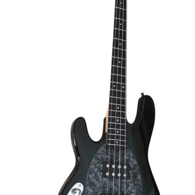 Custom Aether Ernie Sting Blackburst Teal 4 String Bass - Image 4