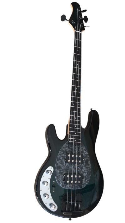 Custom Aether Ernie Sting Blackburst Teal 4 String Bass - Image 4