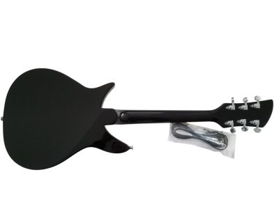 Custom Nova Jetglo Black 325 C64 Electric Guitar - Image 7