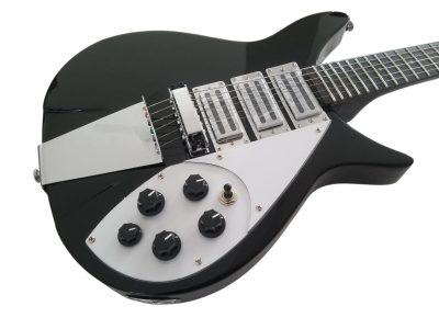 Custom Nova Jetglo Black 325 C64 Electric Guitar