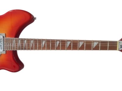 Custom Nova 330 Semi Hollow Fireglo Sunburst 12 String Guitar - Image 4