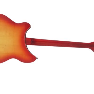 Custom Nova 330 Semi Hollow Fireglo Sunburst 12 String Guitar - Image 7
