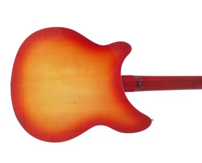 Custom Nova 330 Semi Hollow Fireglo Sunburst 12 String Guitar - Image 8