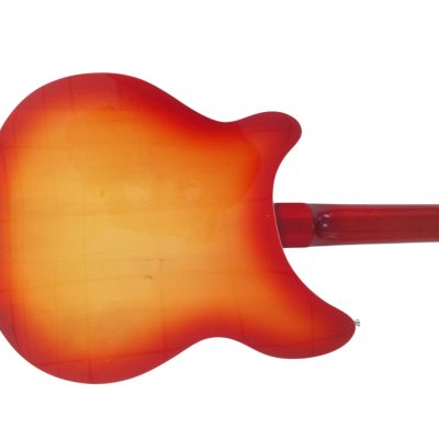 Custom Nova 330 Semi Hollow Fireglo Sunburst 12 String Guitar - Image 8