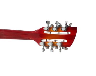 Custom Nova 330 Semi Hollow Fireglo Sunburst 12 String Guitar - Image 9
