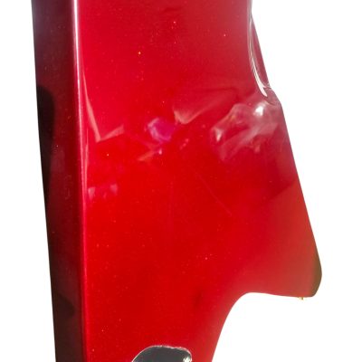 Custom Crown Flying V Red Metallic Custom Fretboard Inlay Guitar - Image 11