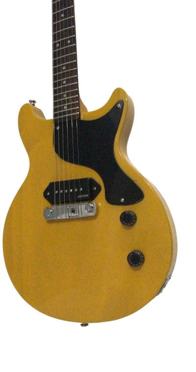 Custom Crown Billie Joe Armstrong P90 Pickups Yellow Junior Guitar