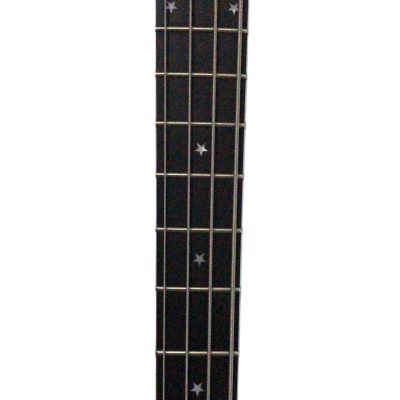 Custom Nova Lemmy Kilmister Engrave Carved 4004 Walnut Wood Body Satin Bass - Image 4