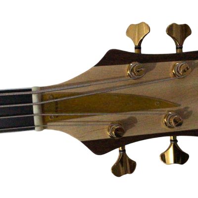 Custom Nova Lemmy Kilmister Engrave Carved 4004 Walnut Wood Body Satin Bass - Image 5
