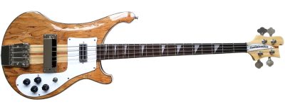 Custom Nova 4003 Bubinga Wood Neck Thru Body 4 String Bass - Image 2