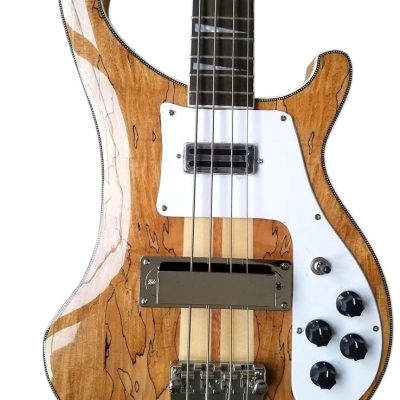 Custom Nova 4003 Bubinga Wood Neck Thru Body 4 String Bass