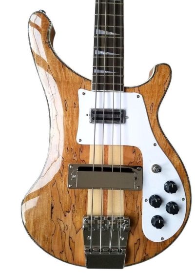 Custom Nova 4003 Bubinga Wood Neck Thru Body 4 String Bass