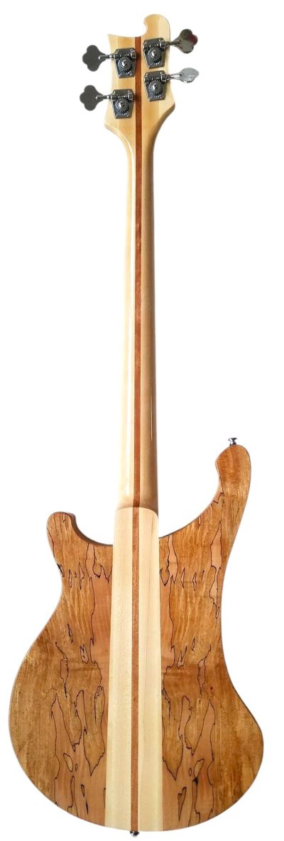Custom Nova 4003 Bubinga Wood Neck Thru Body 4 String Bass - Image 7