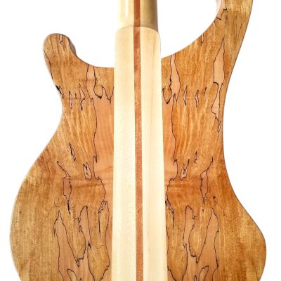 Custom Nova 4003 Bubinga Wood Neck Thru Body 4 String Bass - Image 8