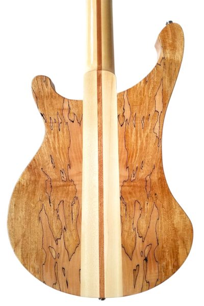 Custom Nova 4003 Bubinga Wood Neck Thru Body 4 String Bass - Image 8