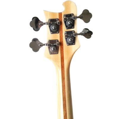 Custom Nova 4003 Bubinga Wood Neck Thru Body 4 String Bass - Image 9