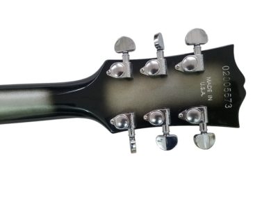 Custom Crown Adam Jones Silverburst 3 Pickups Electric Guitar Tear Drop - Image 4