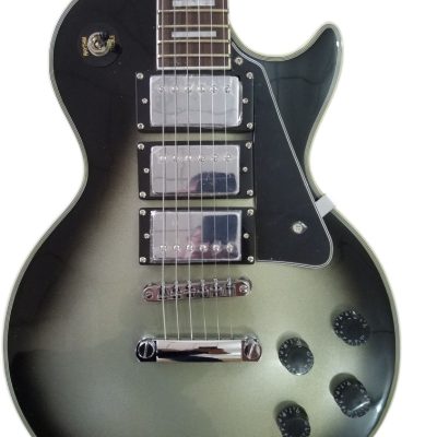 Custom Crown Adam Jones Silverburst 3 Pickups Electric Guitar