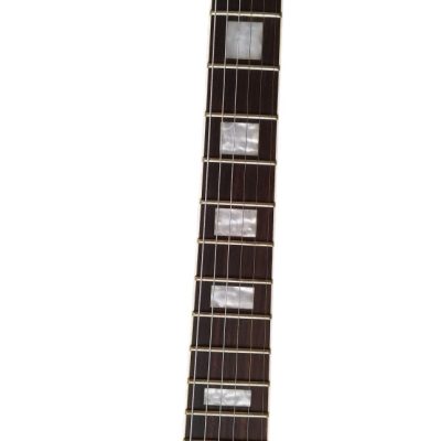 Custom Crown Buzzsaw Bullseye Zakk Wylde Orange Black Guitar - Image 6