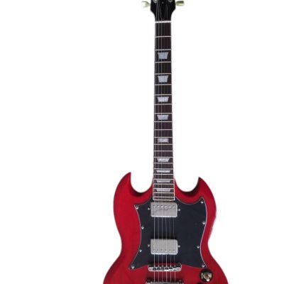 Custom Crown Angus Cherry Red SG Guitar - Image 3