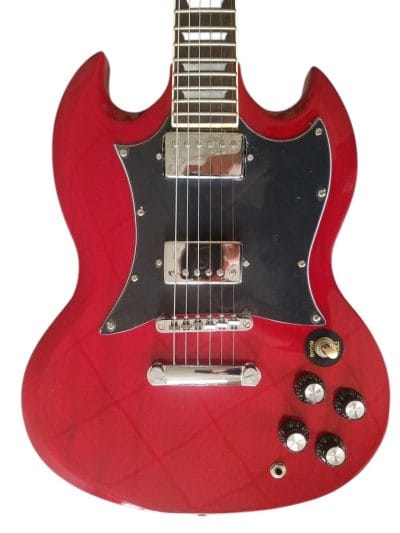 Custom Crown Angus Cherry Red SG Guitar