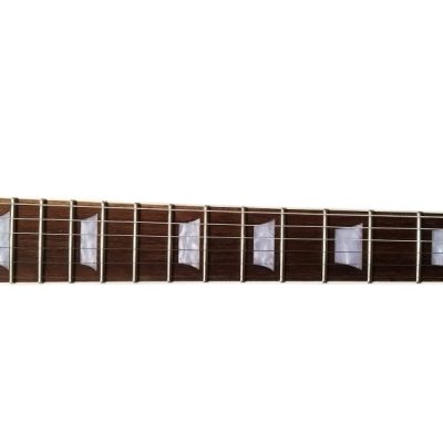 Custom Crown Purple Blue Flame Maple Top Guitar - Image 4