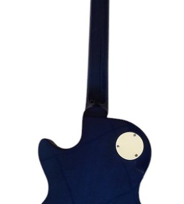 Custom Crown Purple Blue Flame Maple Top Guitar - Image 6