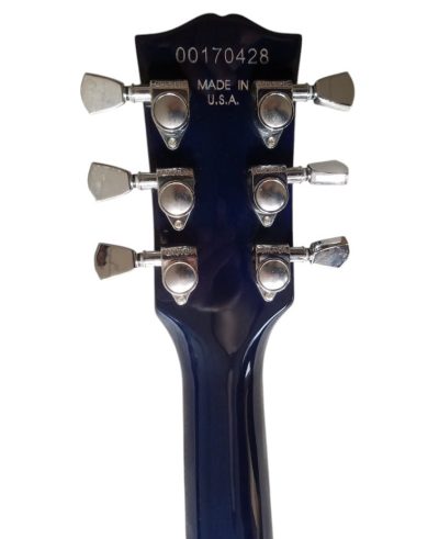 Custom Crown Purple Blue Flame Maple Top Guitar - Image 8