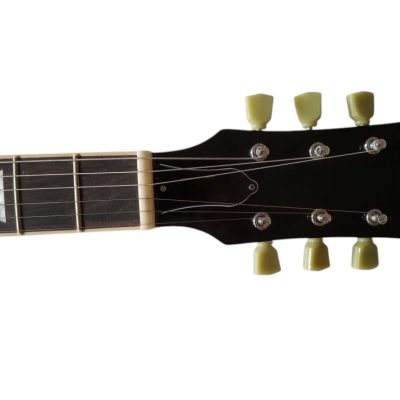 Custom Crown Jimmy Page Tobacco Burst Flame Maple Top Guitar - Image 5