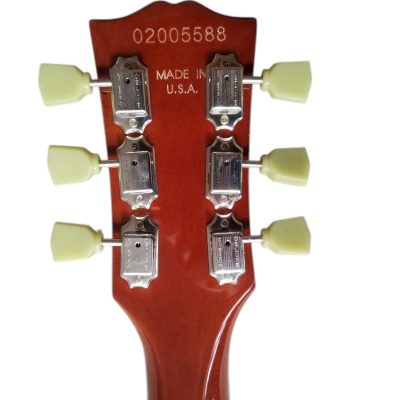 Custom Crown Jimmy Page Tobacco Burst Flame Maple Top Guitar - Image 8