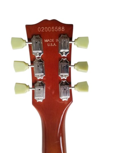 Custom Crown Jimmy Page Tobacco Burst Flame Maple Top Guitar - Image 8