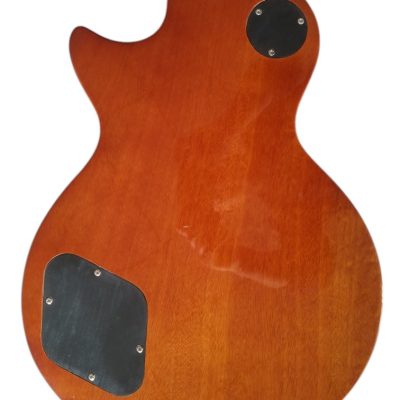 Custom Crown Jimmy Page Cherry Sunburst Flame Maple Top Guitar - Image 3