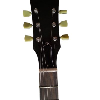 Custom Crown Jimmy Page Cherry Sunburst Flame Maple Top Guitar - Image 6